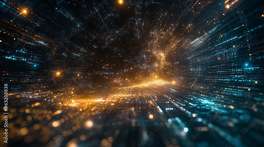 Leinwandbilder Data science Innovation technology digital software development concept Algorithm and deep learning of AI artificial intelligence data engineering and global network data processing te : Generative AI