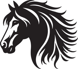 Obraz premium Horse head vector