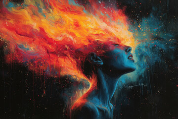 Tourette syndrome background wallpaper design, modern creative and colorful png file