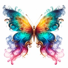 Obraz premium Smoky Butterfly
