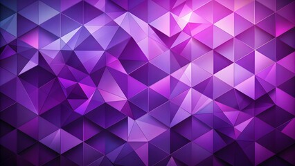 Obraz premium An image of a vibrant purple abstract background with overlapping triangular shapes, a Purple geometric background. Modern blue gradient geometric square shape abstract background