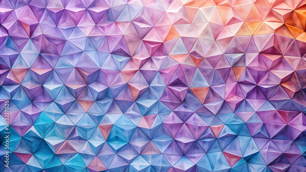 Fototapete an image of a vibrant purple abstract background with overlapping triangular shapes, a purple geomet