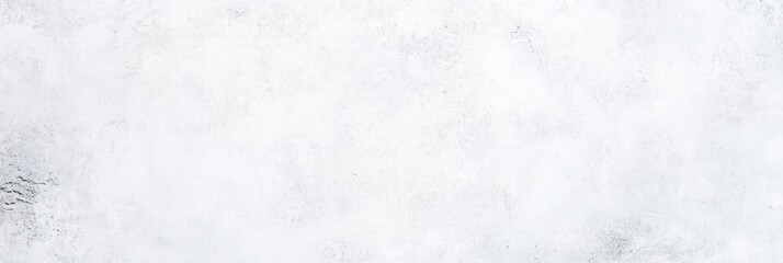 Obraz premium White old concrete wall light grunge texture wide banner format background with copy space for text. Grunge light gray Soft white texture