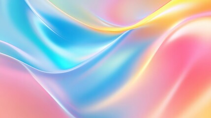 Abstract pastel gradient with smooth flowing