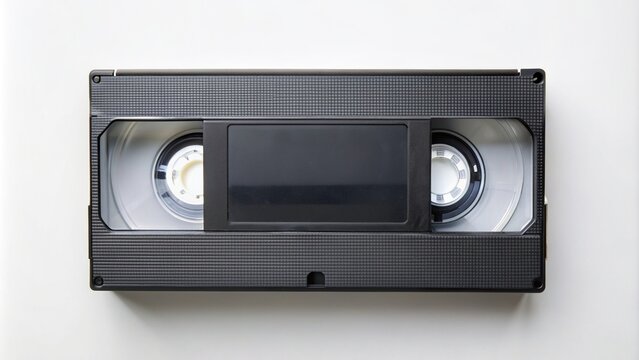 Mini DV videotape defective on a white background reflected, reflected, cassette, defective, film, media, memory, storage, recording, old, analog,Mini DV, electronic, equipment, technology