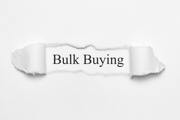 Bulk Buying	