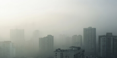 The Muted City: A cityscape dominated by smog and the distant wail of sirens.