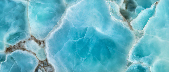 Fototapeta premium Gemology, texture with gemstones of different colors, macro render. Pink red purple turquoise yellow blue pearly orange green white.