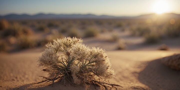 In the Relentless Barrenness of an Arid Desert.
