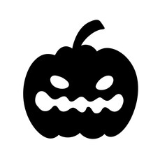 halloween pumpkin on white background