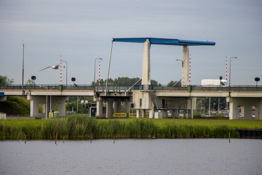 Bridge in Zeewolde, Flevoland, Netherlands