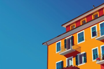 gable of a traditional half-timbered house in Marbach, Germany. Beautiful simple AI generated image