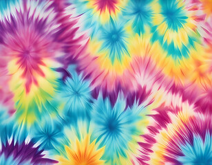 Obraz premium Tie dye pattern background. Close of tie dye pattern abstract background.