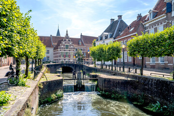 Naklejka premium Altstadt, Amersfoort, Niederlande 
