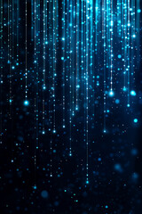 Abstract Light Streaks in Blue and Pink Hues, Creating a Dynamic and Futuristic Visual Effect