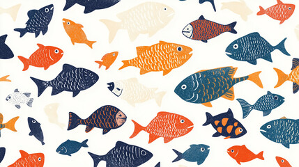 fish pattern graphics