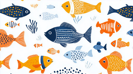 fish pattern graphics
