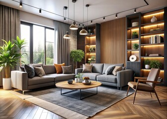 * Modern: Style and mood