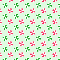 Christmas seamless pattern.Lollipop repeat pattern isolated on background.Vector graphic illustration wallpaper.