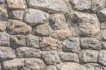 Typical rough natural stone wall in Tuscany. Can be seamlessly combined with left version to create a larger panorama.