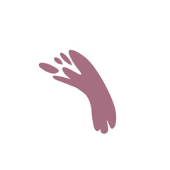 Color paint splatter