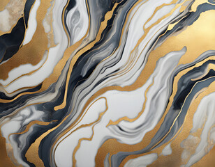 modern mosaic tiles, creative textures of marble granite agate and gold , artistic painted marbling, artificial stone background