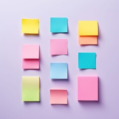 Fototapeta premium Colorful square pattern design with geometric shapes and bright textures for business or art backgrounds