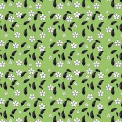 seamless pattern with birds