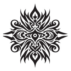 Tattoos tribal designs bundle  collection in a white background