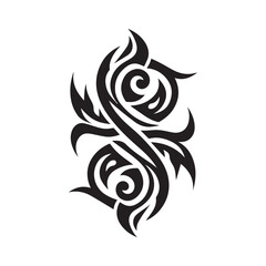 Tattoos tribal designs bundle  collection in a white background