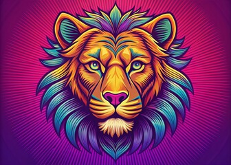 Obraz premium vector graphics, bold outlines and shading