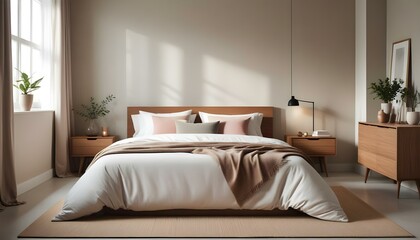 Photo interior modern design room 3d illustration