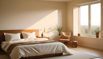 Photo interior modern design room 3d illustration