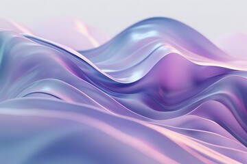 Obraz premium A purple wave with a white background
