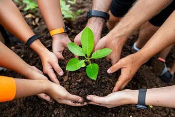 Inspiring community, working together, building a better world shows the power of unity and collective action in making a difference