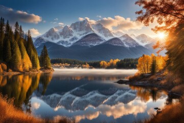 Autumn in the mountains