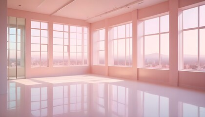 Photo interior modern design room 3d illustration