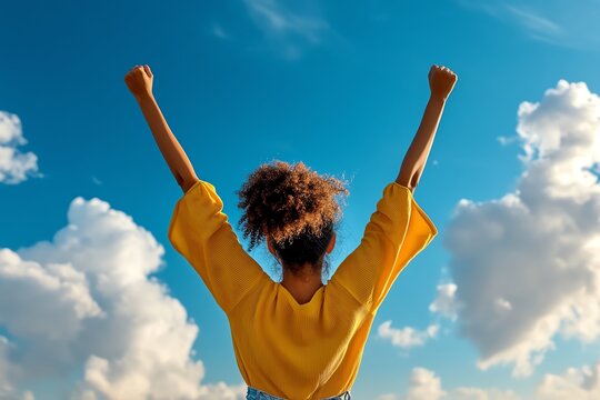 Inspiring speech, words that move, call to action ignites passion and motivates people to strive for positive change