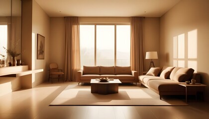 Photo interior modern design room 3d illustration