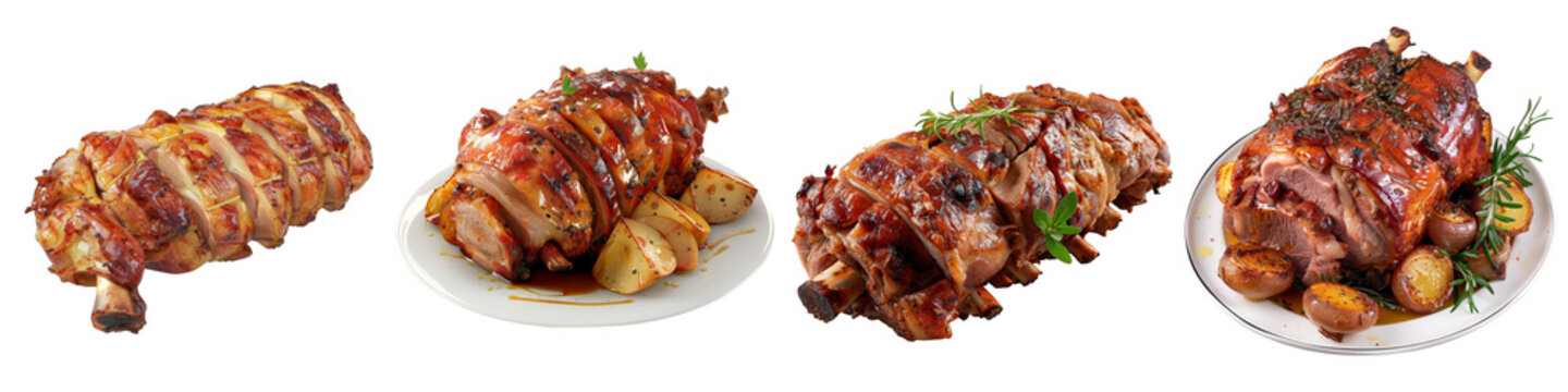 Cochinillo Asado clipart collection, symbol, logos, icons isolated on transparent background