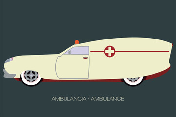 vintage ambulance