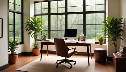 Photo interior modern design room 3d illustration