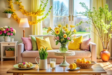 Warm and inviting home decor ideas for spring holiday