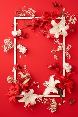 red christmas background