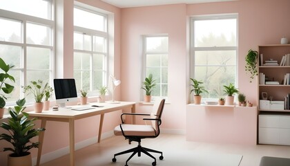 Photo interior modern design room 3d illustration