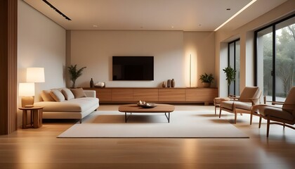 Photo interior modern design room 3d illustration
