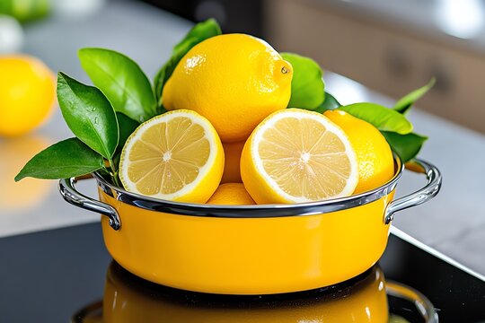 Lemon, culinary spark, igniting creativity inspires cooks to experiment with new recipes and flavor combinations