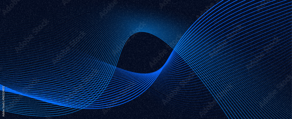 Poster Abstract background design with diagonal curve line pattern. Vector horizontal format for digital luxury business banner, contemporary cover, luxury premium. Smooth wave background minimalist elegant