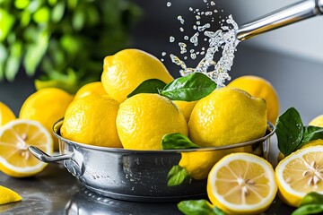 Lemon zest for life, culinary enthusiasm symbolizes the energy and excitement that comes from creating in the kitchen