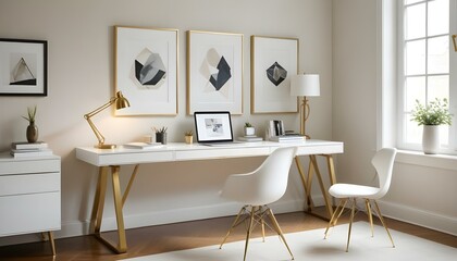 Photo interior modern design room 3d illustration